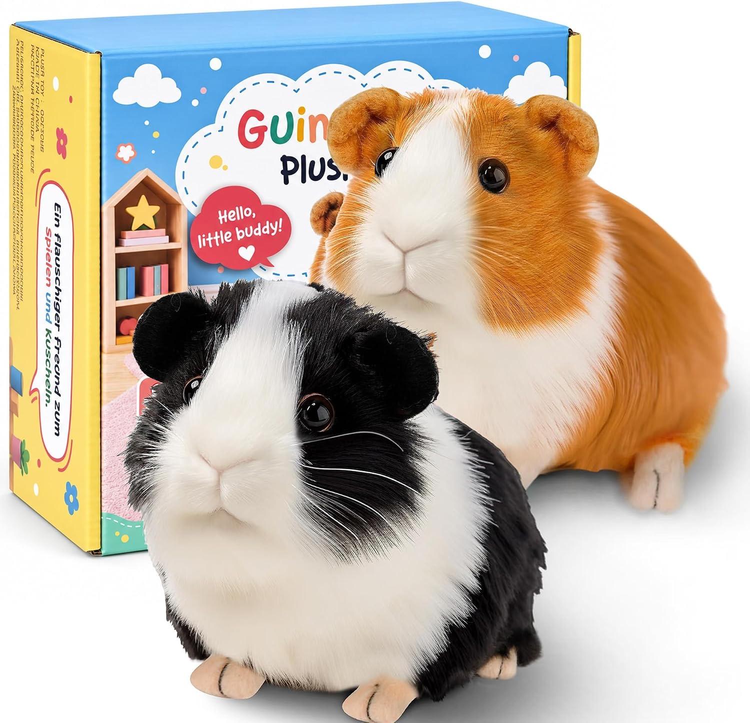 SHINELINE Meerschweinchen-Kuscheltiere, 2er-Set