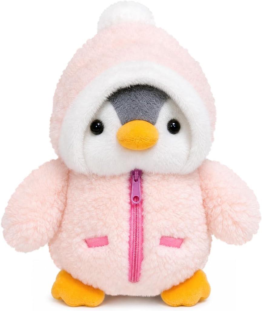 MorLuks Pinguin mit Hut Kuscheltier, 25 cm