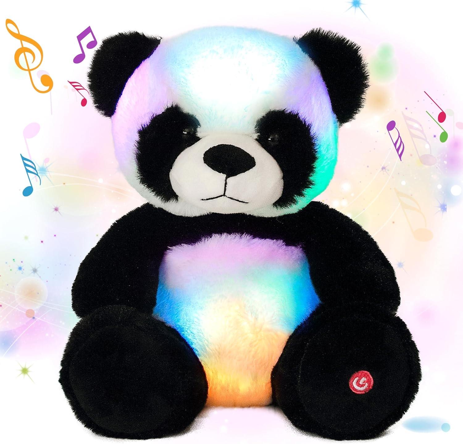 Cuteoy Musik-Panda mit LED-Licht