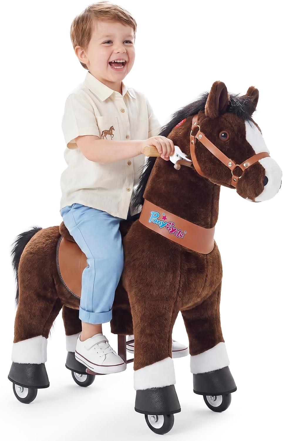 PonyCycle Modell U Braun für 3–4 Jahre