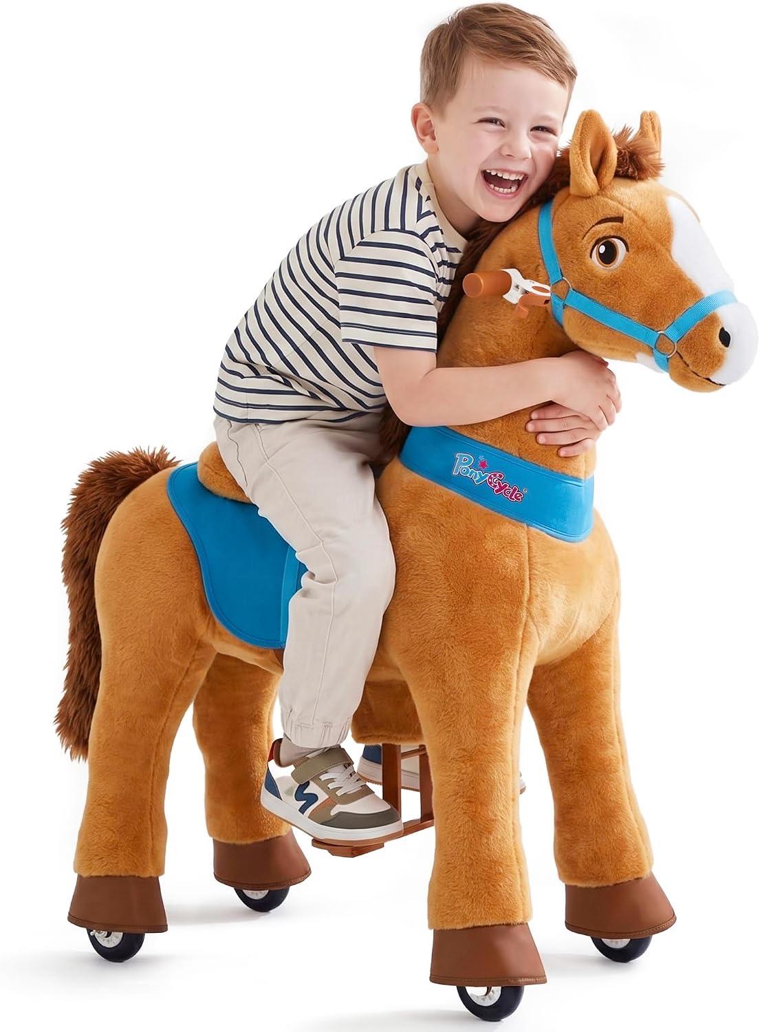 PonyCycle Modell E Braun für 4–7 Jahre