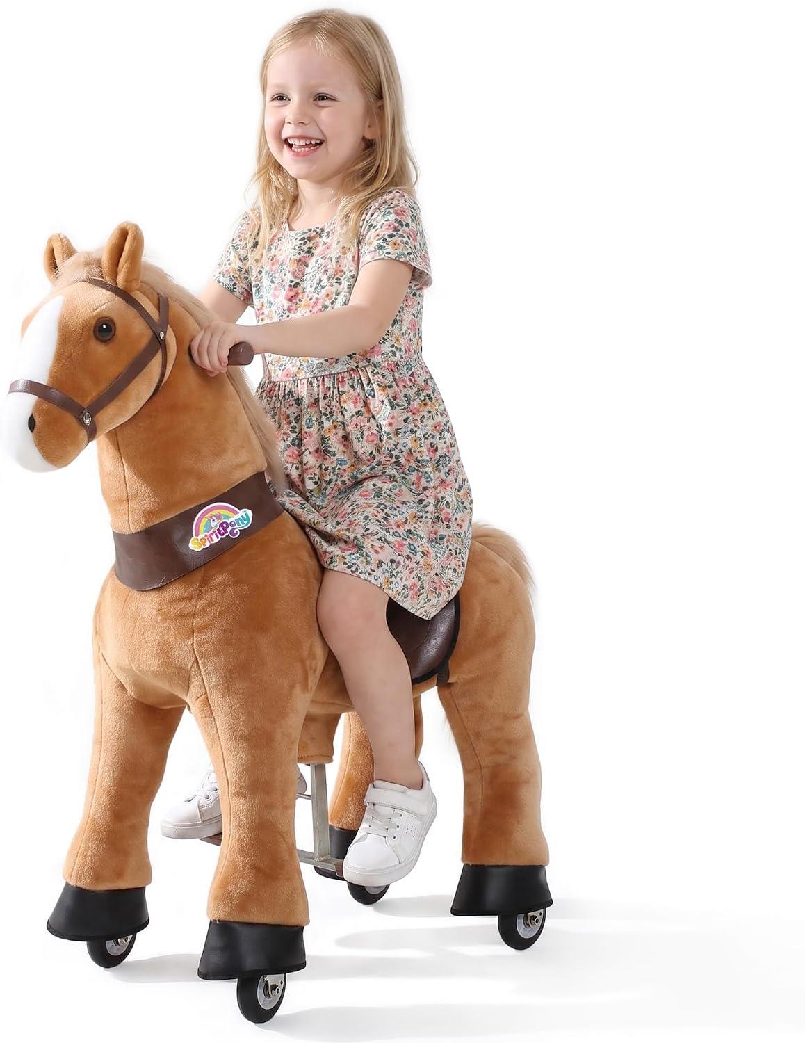 SpiritPony Reitpferd Braun Größe 4