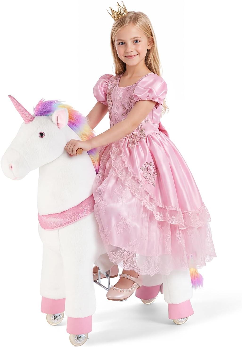 VEVOR Rollen-Einhorn 99 cm