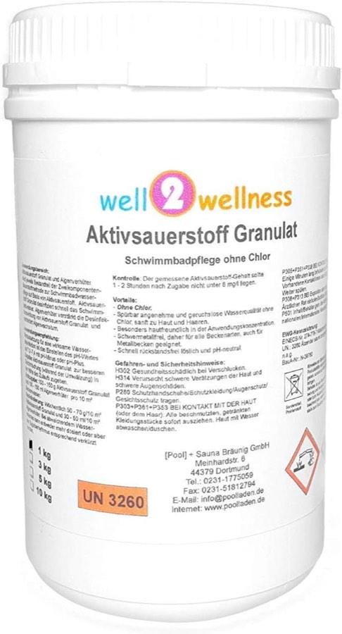 well2wellness Aktivsauerstoff-Granulat 1 kg