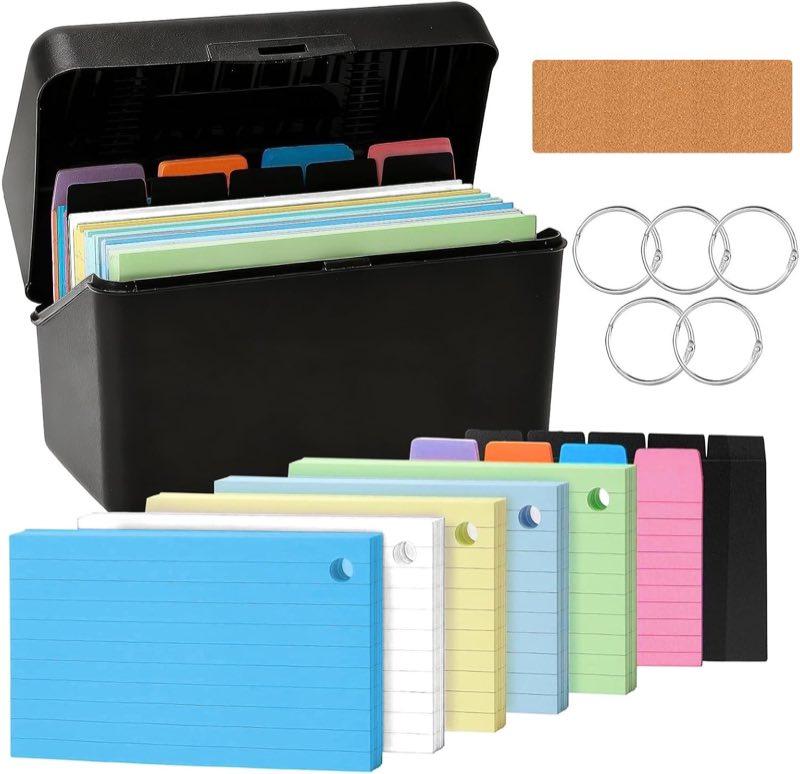 Lernbox mit 250 Karteikarten