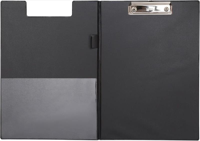 MAUL MAUL Schreibmappe A4 schwarz, Hochformat, Tasche, Stifteschlaufe