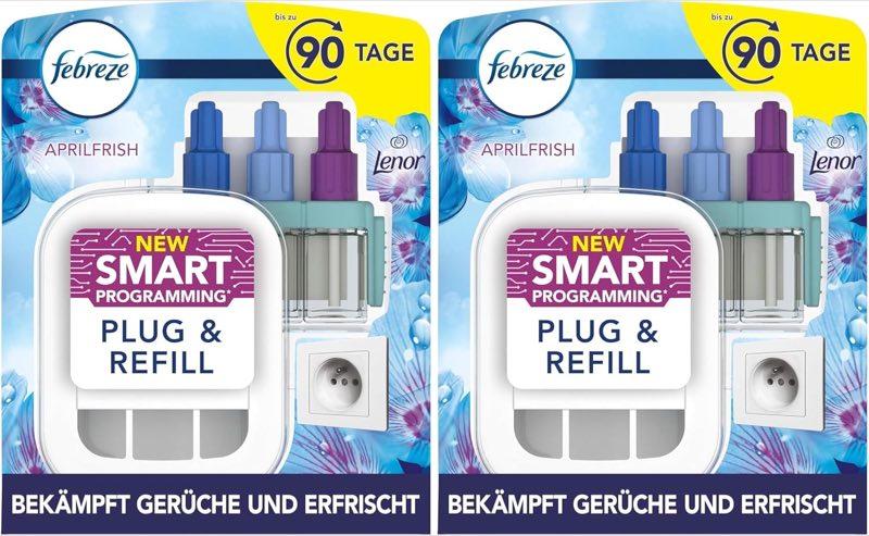 Febreze 3Volution Lenor Aprilfrisch (Packung mit 2)