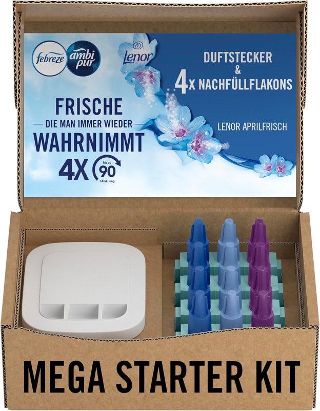 Febreze 3Volution Aprilfrisch (Starterkit + 4er-Nachfüller)