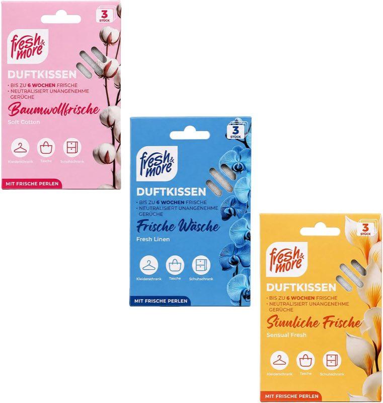 Fresh & More Duftkissen-Mix (9 Stück)
