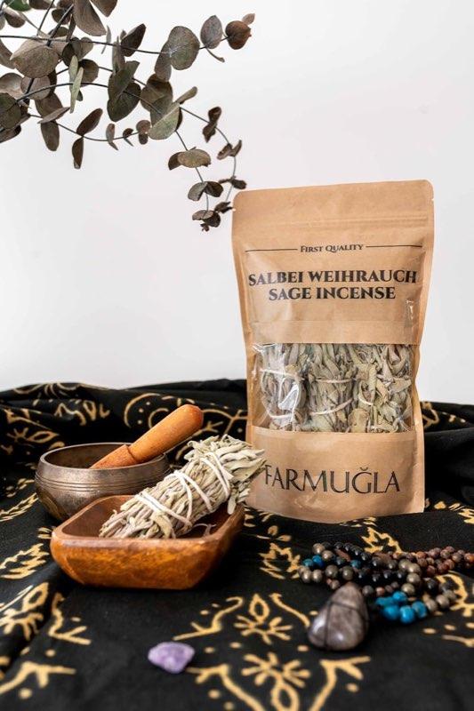 Farmuğla Weißer Salbei, 4 Bündel