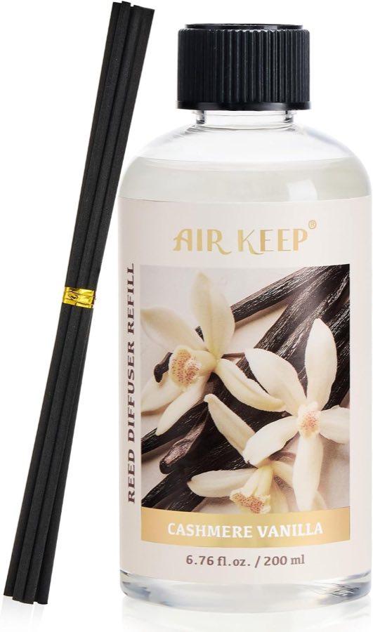 Airkeep Cashmere Vanilla Nachfüller 200 ml mit 8 Stäbchen