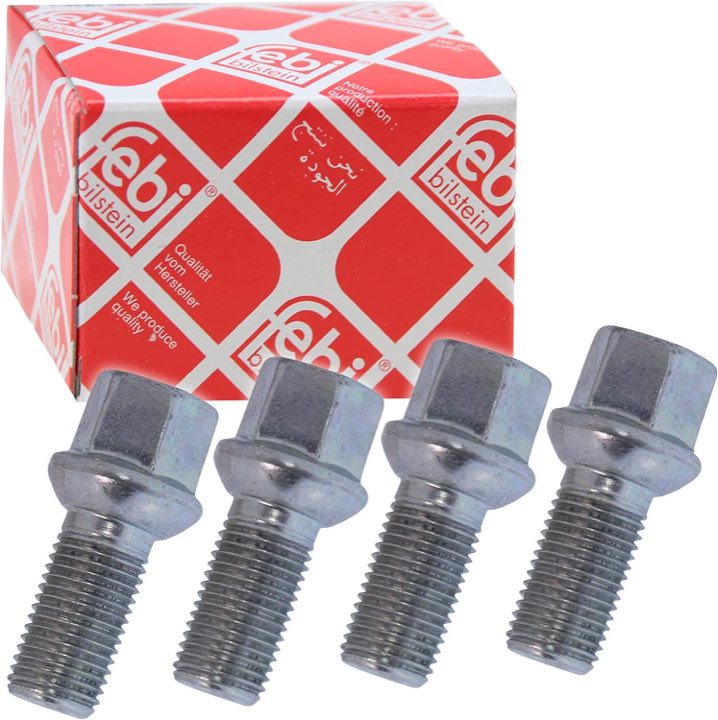 Febi Bilstein Radschrauben M14x1,5x27 4 Stück