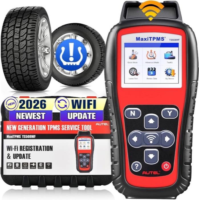 Autel TS508WF mit OBD-Kabel