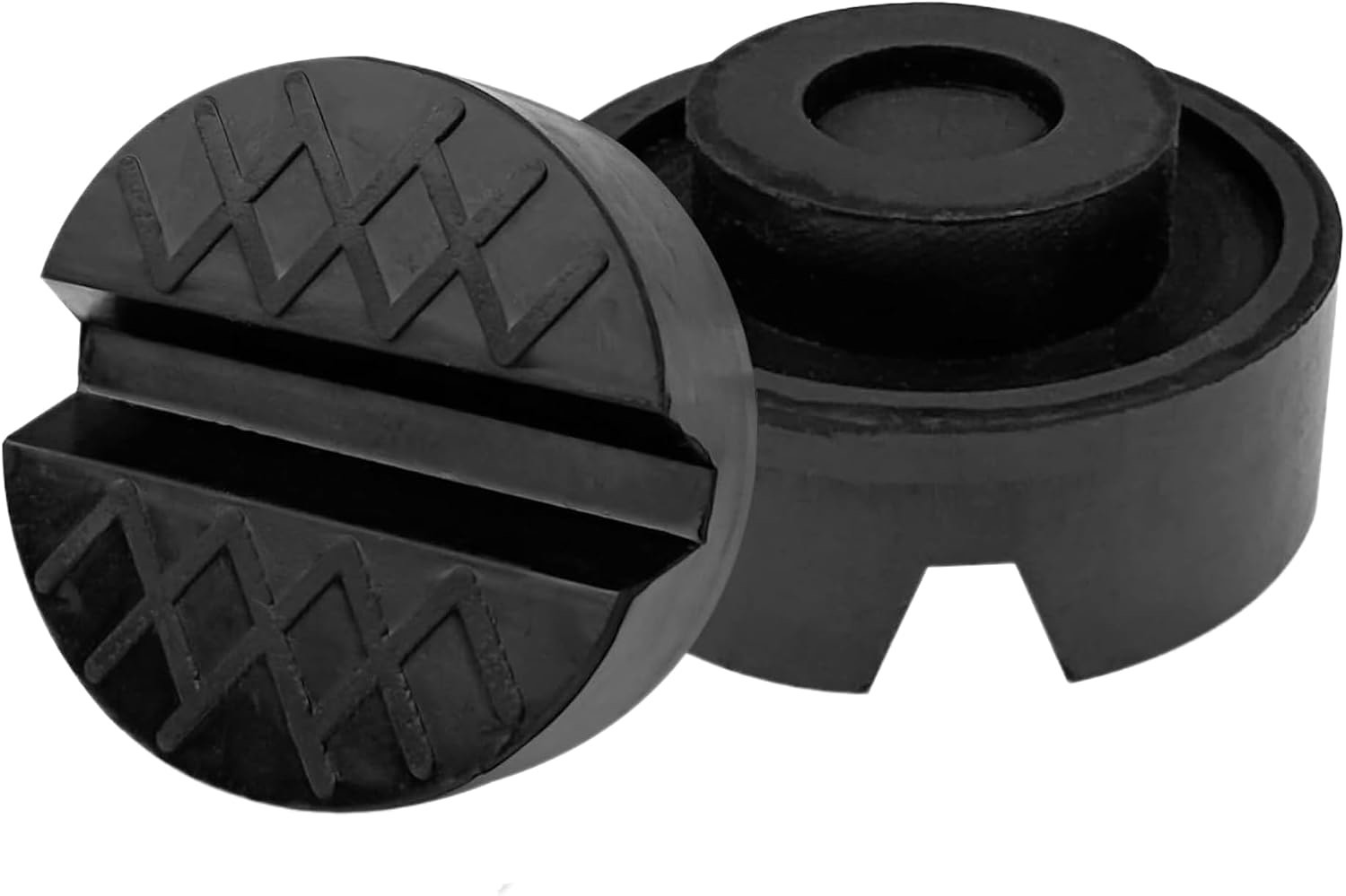 QHSXMQ 2 Stück Wagenheber-Gummiauflage, etwa 65 × 33 mm