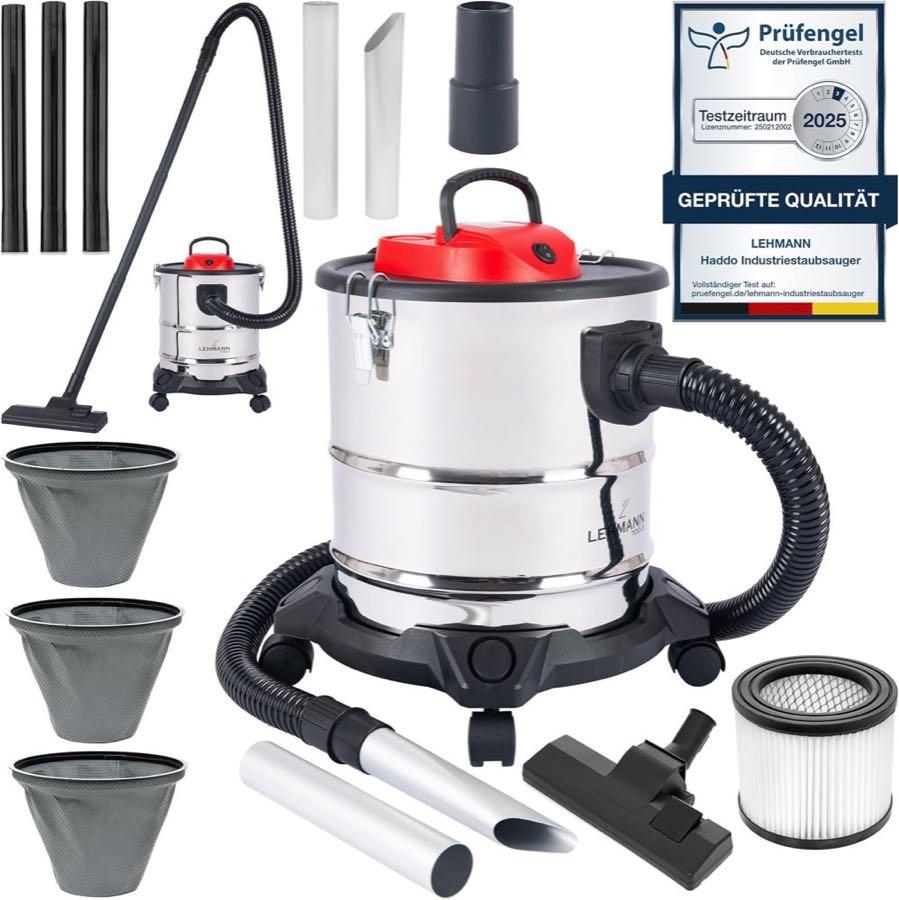 Lehmann Haddo Asche-/Nass-Trockensauger 20L