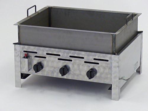 PA Gastrobräter mit 15 cm tiefer Stahlblechpfanne