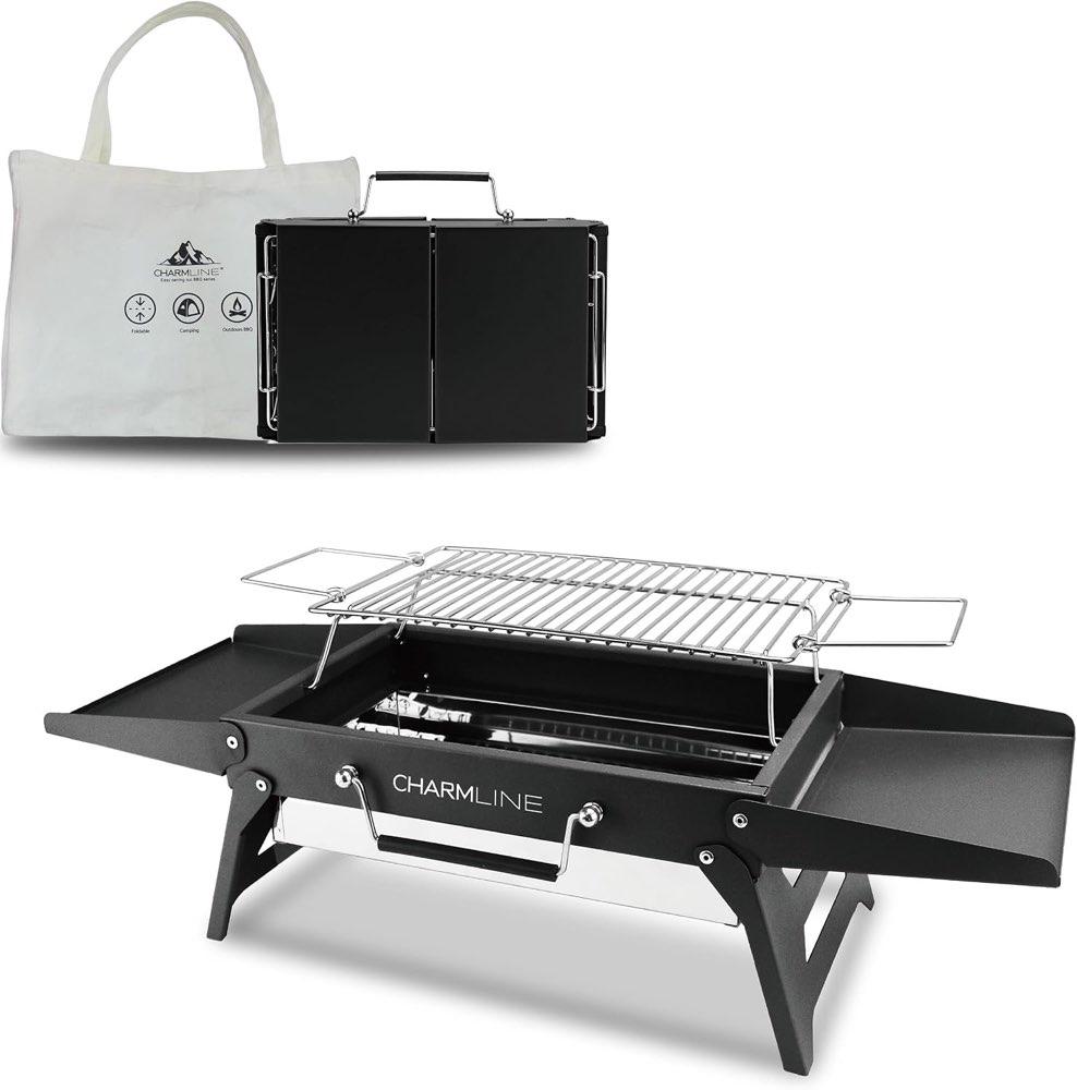 Charmline Mini-Koffergrill 35 × 23 cm – Testsieger im Koffergrill-Vergleich