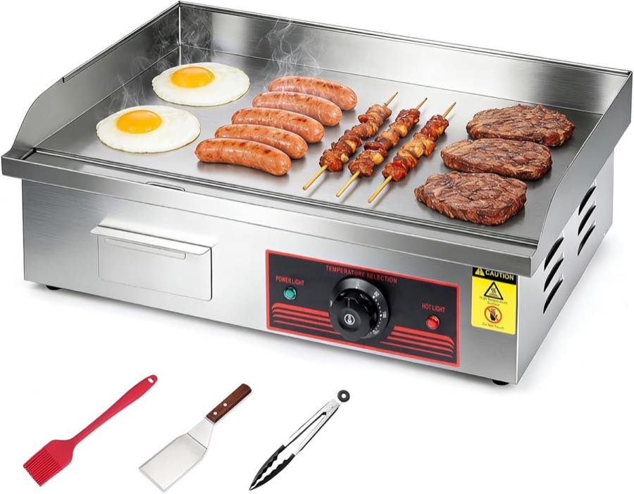 LIROPAU PL818 Grillplatte 3000 W