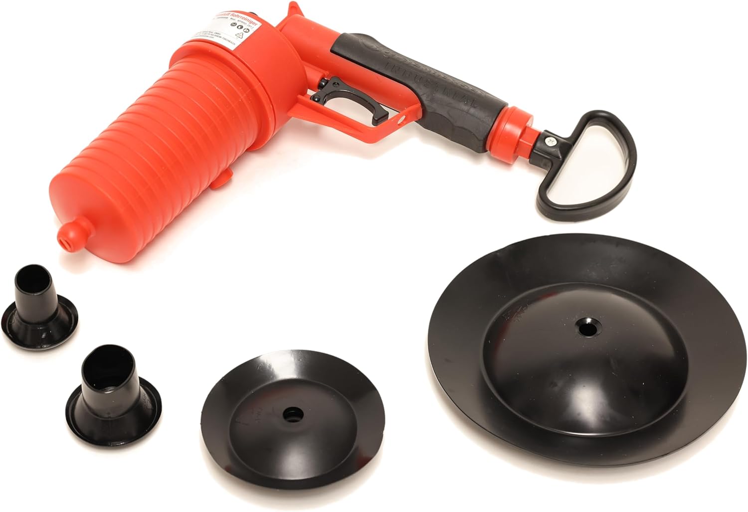 Rothenberger Industrial Pressluft Rohrreiniger 4 Adapter