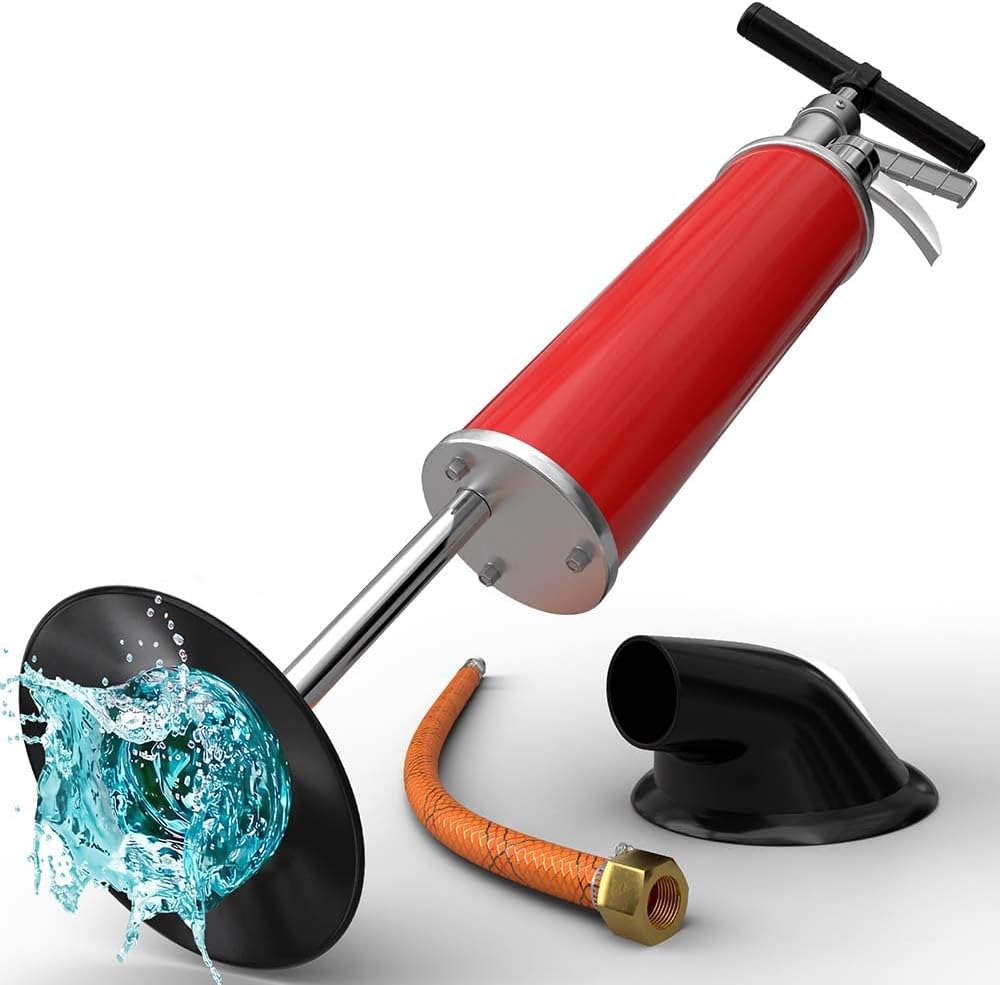 MEISTERFAKTUR XXL Rohrreinigungspumpe 8 Bar