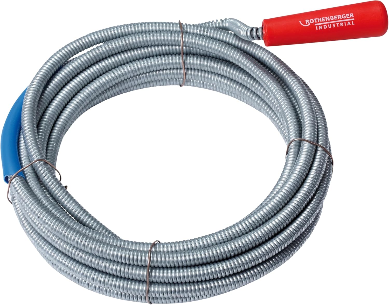 ROTHENBERGER Industrial Rohrreinigungsspirale 7m mit Rückholbohrer