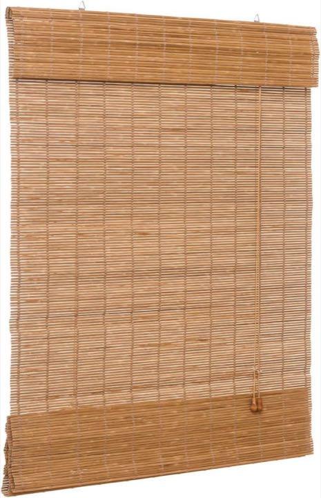 Ventanara Bambus-Raffrollo Braun 70 × 220 cm
