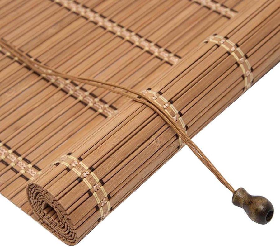 Bambusrollo Carbonized, mehrere Breiten