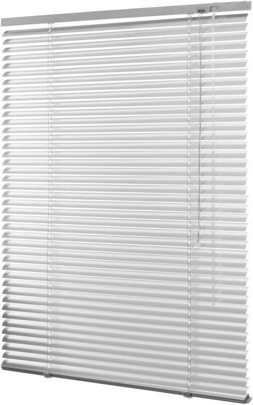 Ventanara Aluminiumjalousie 25 mm, 140 × 160 cm, Silber