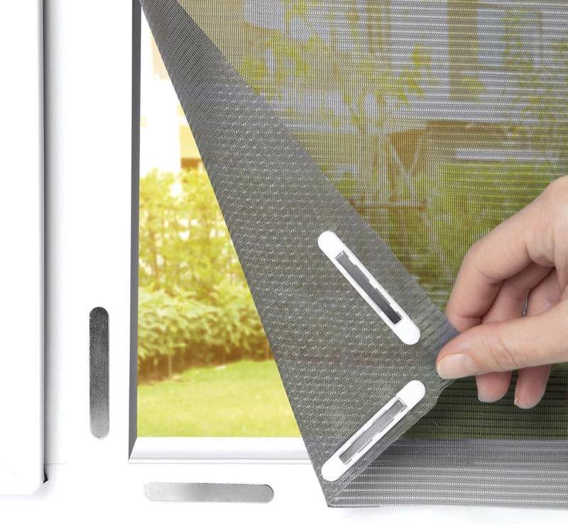 EASYmaxx Pollenschutz Magnet, grau