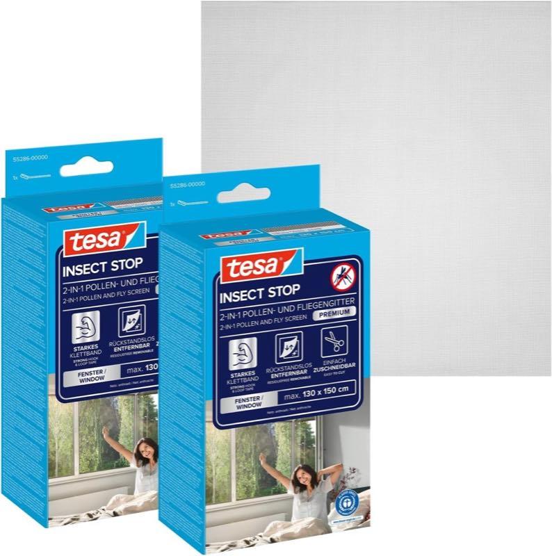 tesa INSECT STOP Premium, 2 × 130 × 150 cm