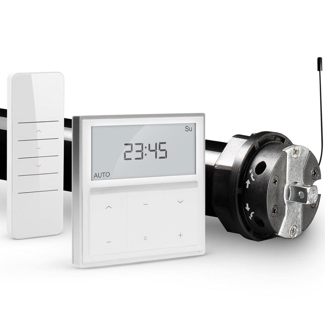 NOBILY Profi-Set Funk-Rolladenmotor PR5 10/15-60 inkl. Funk-Timer