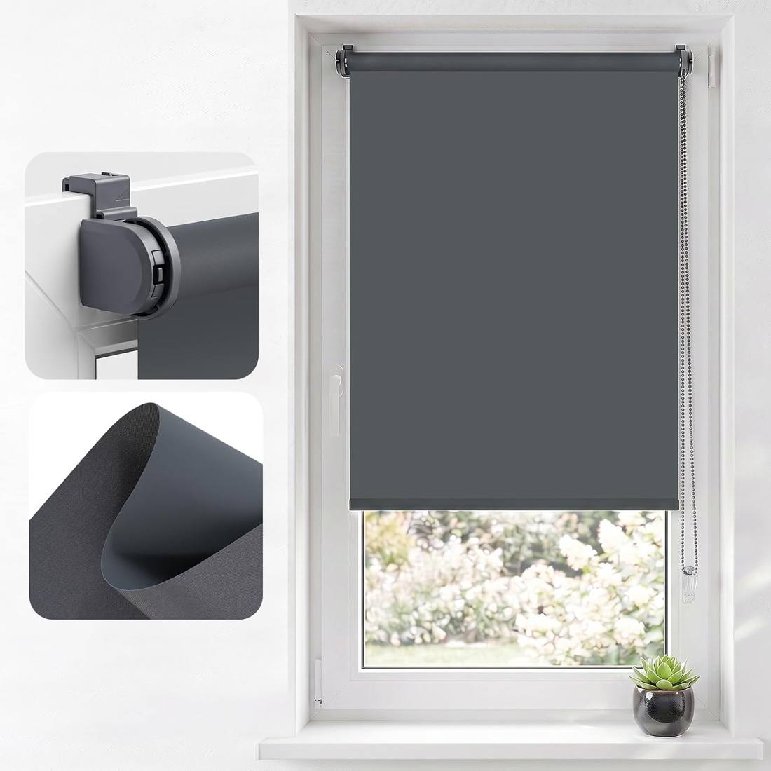 SALCAR Thermorollo Klemmfix 65 × 130 cm