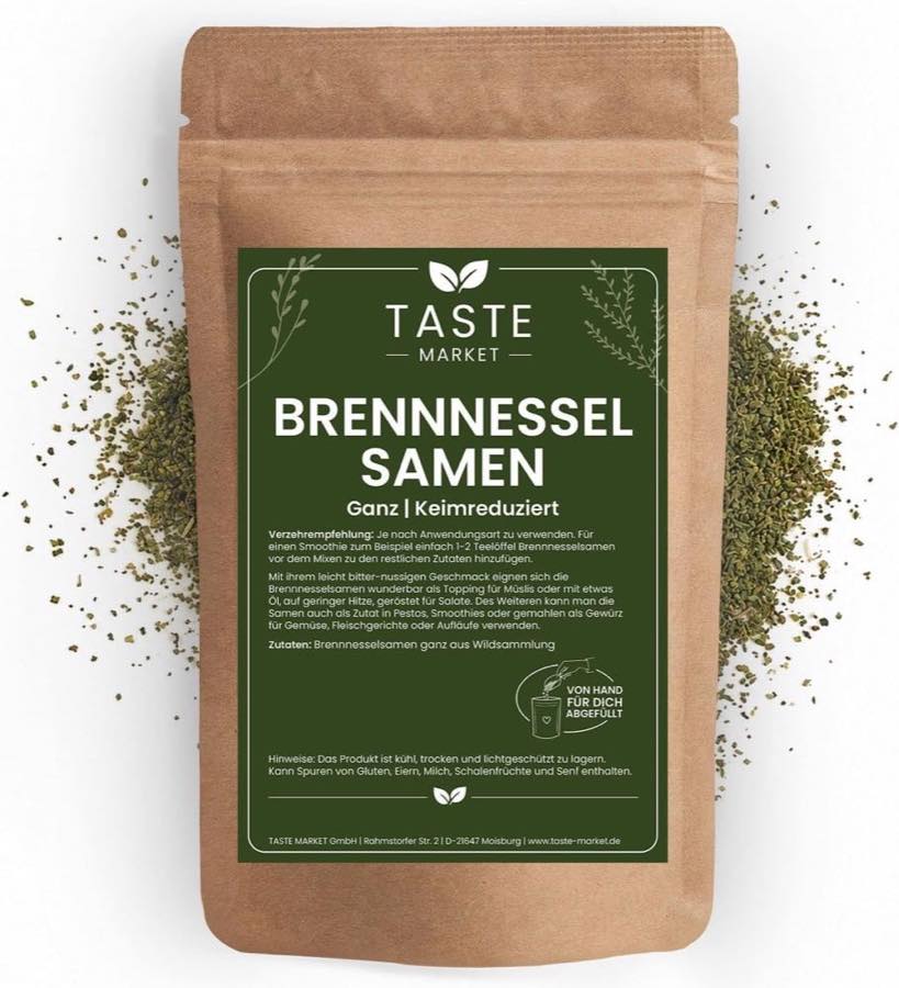 Taste Market Brennnesselsamen ganz 1 kg