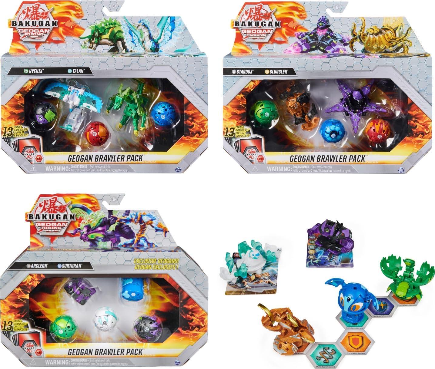 Bakugan Geogan Rising Geogan Brawler 5er Pack