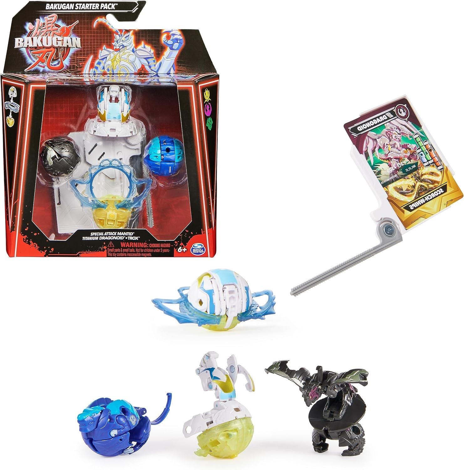 Bakugan 3.0 Starter Pack mit 3 Bällen