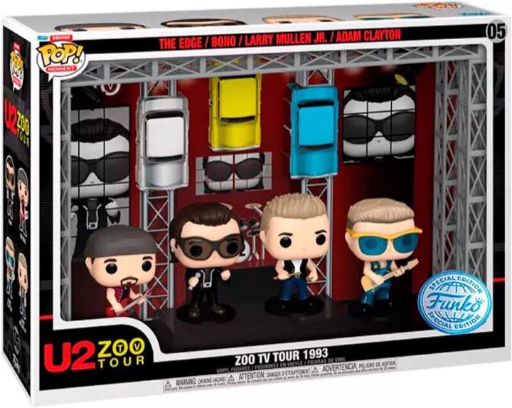 Funko Funko Pop! Moments Deluxe: U2 Zoo TV Tour (1993)