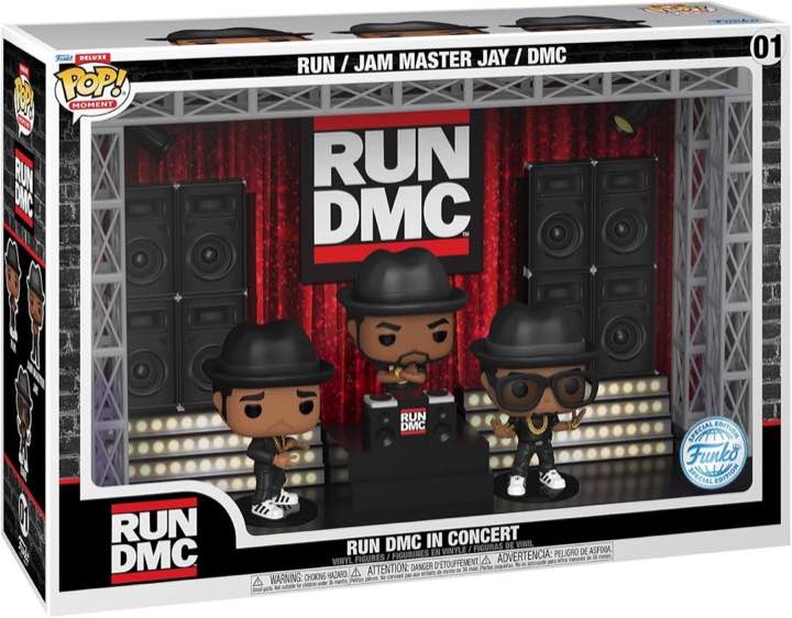 Funko Funko Pop! Moments Deluxe: Run-D.M.C. Stage