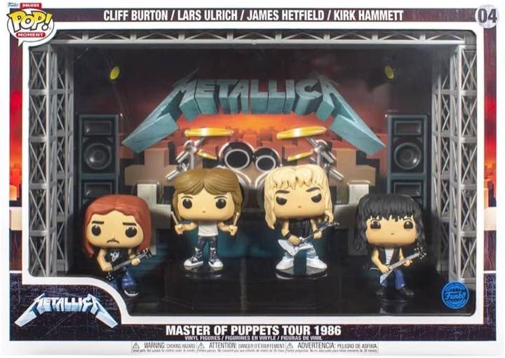 Funko Funko POP! Moment Deluxe: Metallica Master Tour (1986)