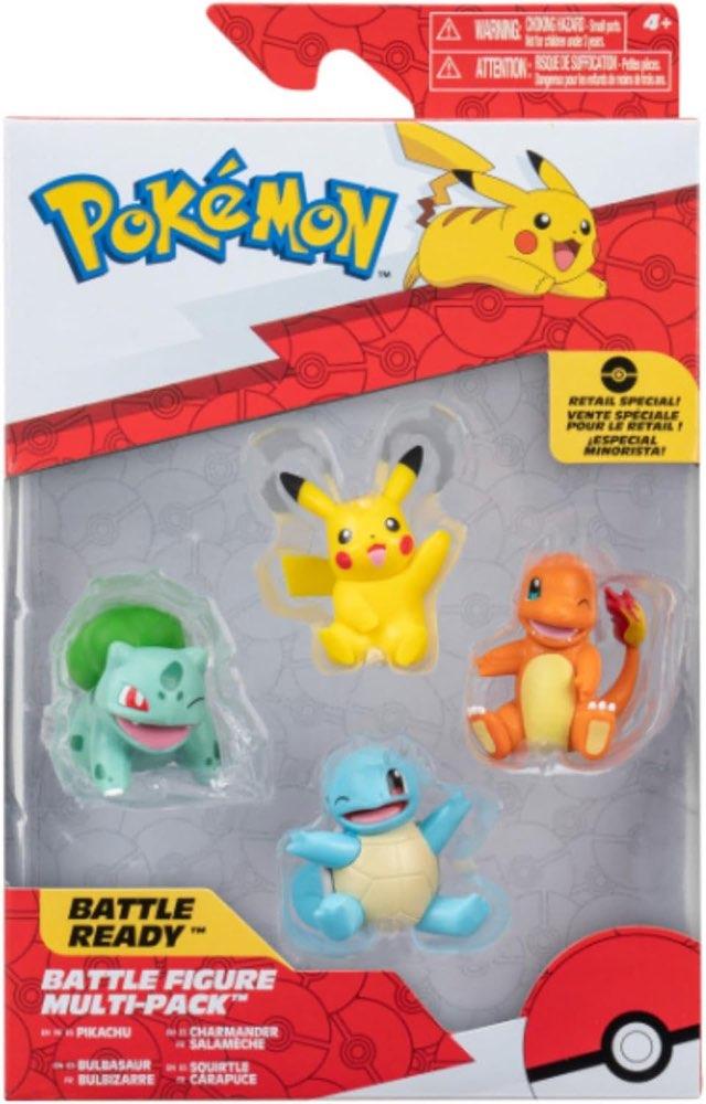 Jazwares Kanto-Starter 4er PKW2977