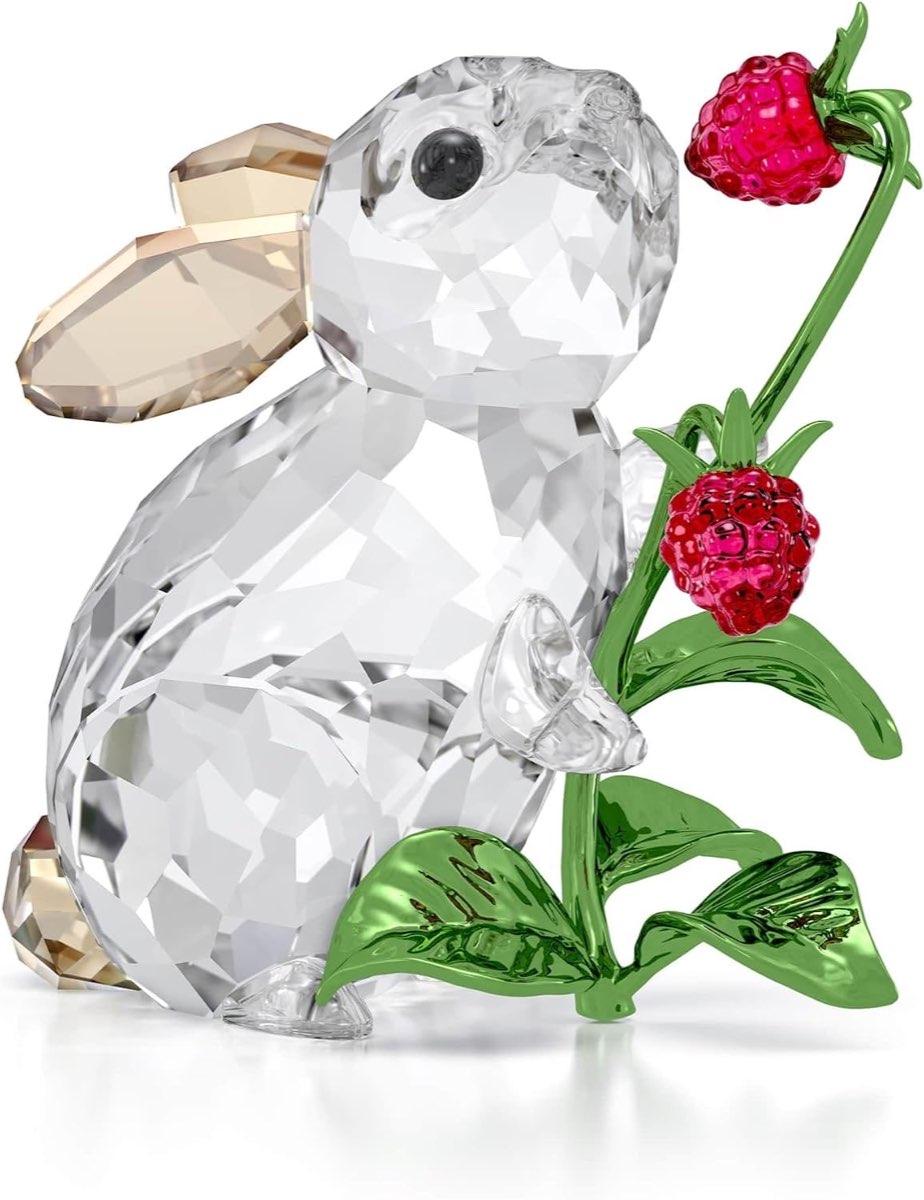 Swarovski Idyllia Hase und Himbeeren