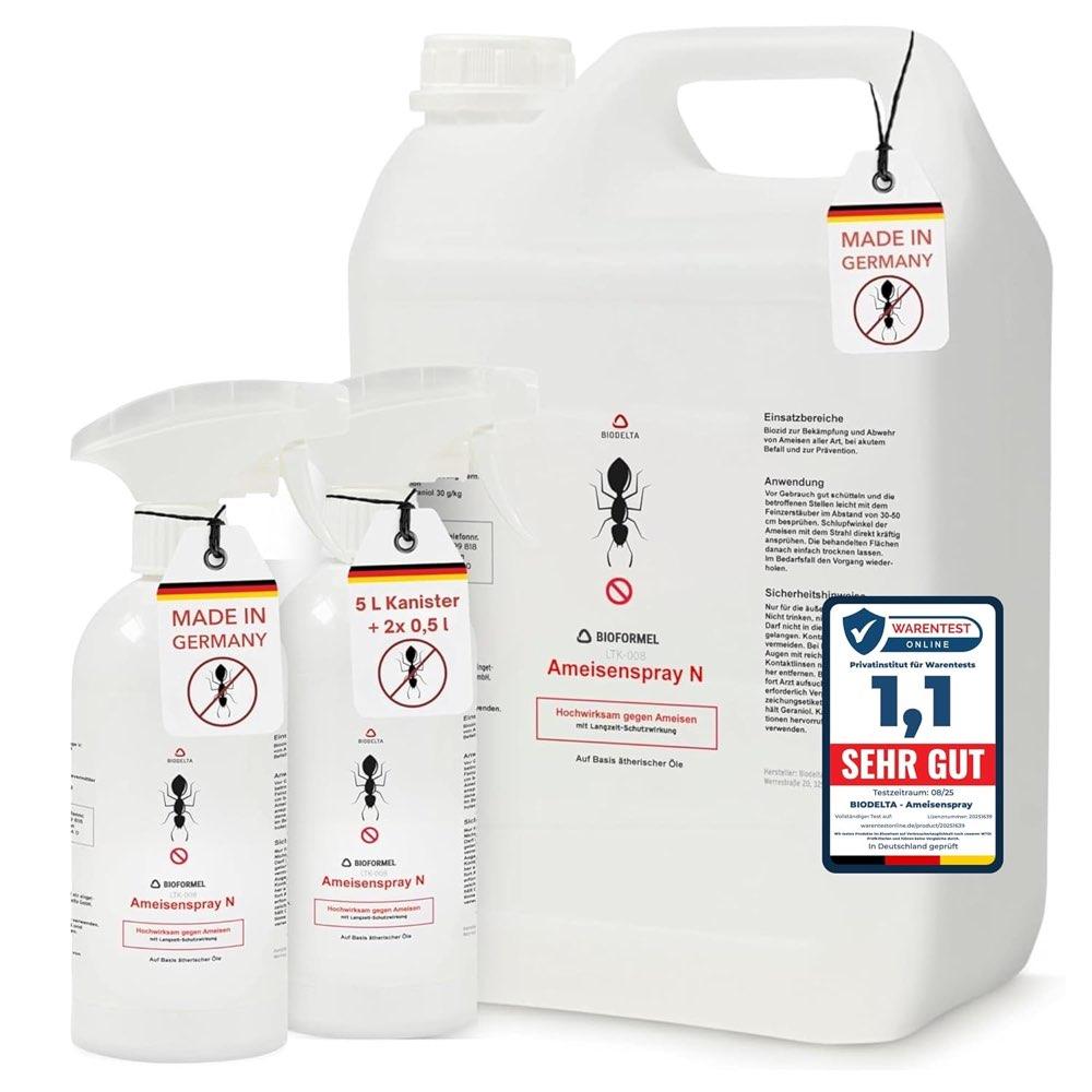 BIODELTA Ameisenspray Set 6 l