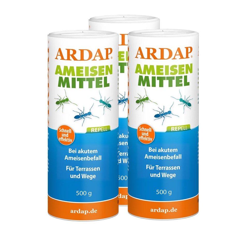 ARDAP Repell Ameisenmittel 3×500 g