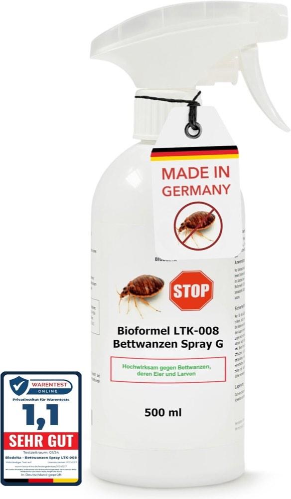 BIODELTA LTK-008 Bettwanzenspray 500 ml