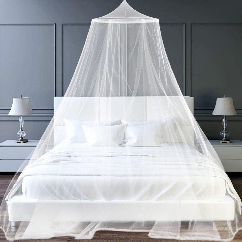 Moskitonetz Bett Baldachin 0,6×2,5×10,5 m – Testsieger im Moskitonetz-Vergleich