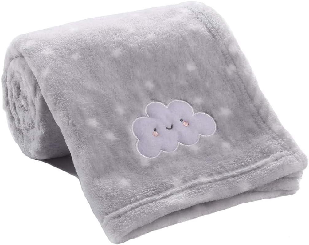 CREVENT Flauschige Babydecke 75×100 cm