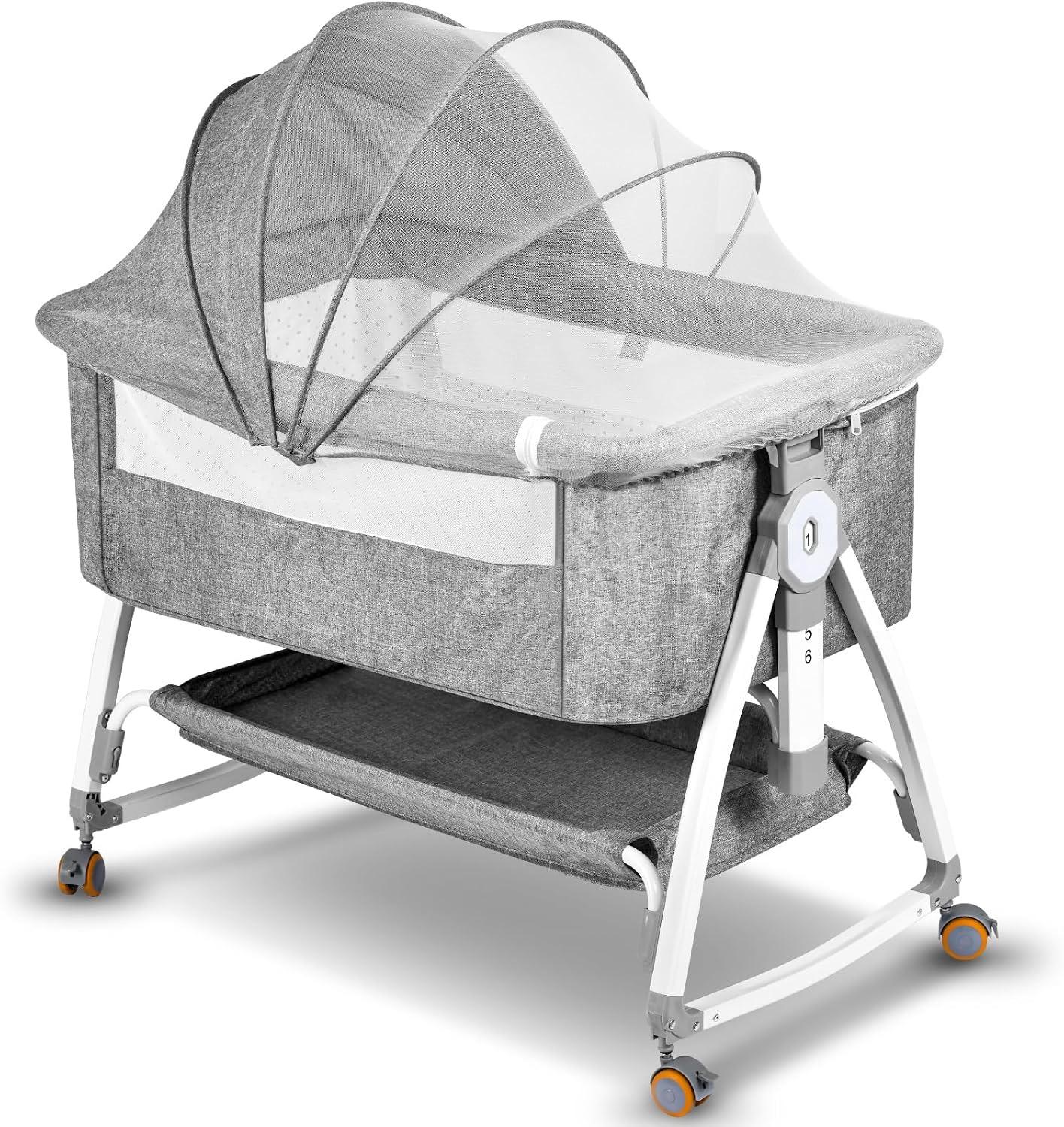 NIKYJM 3-in-1 Beistellbett