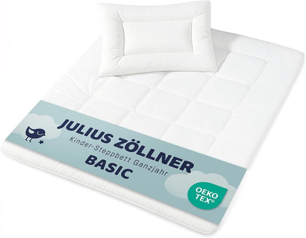 Julius Zöllner Julius Zöllner Kindersteppbett-Set Basic, 100x135 cm und 40x60 cm