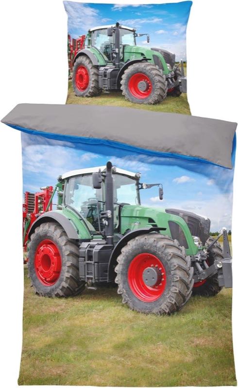 one-home Mikrofaser Traktor 135 × 200 cm