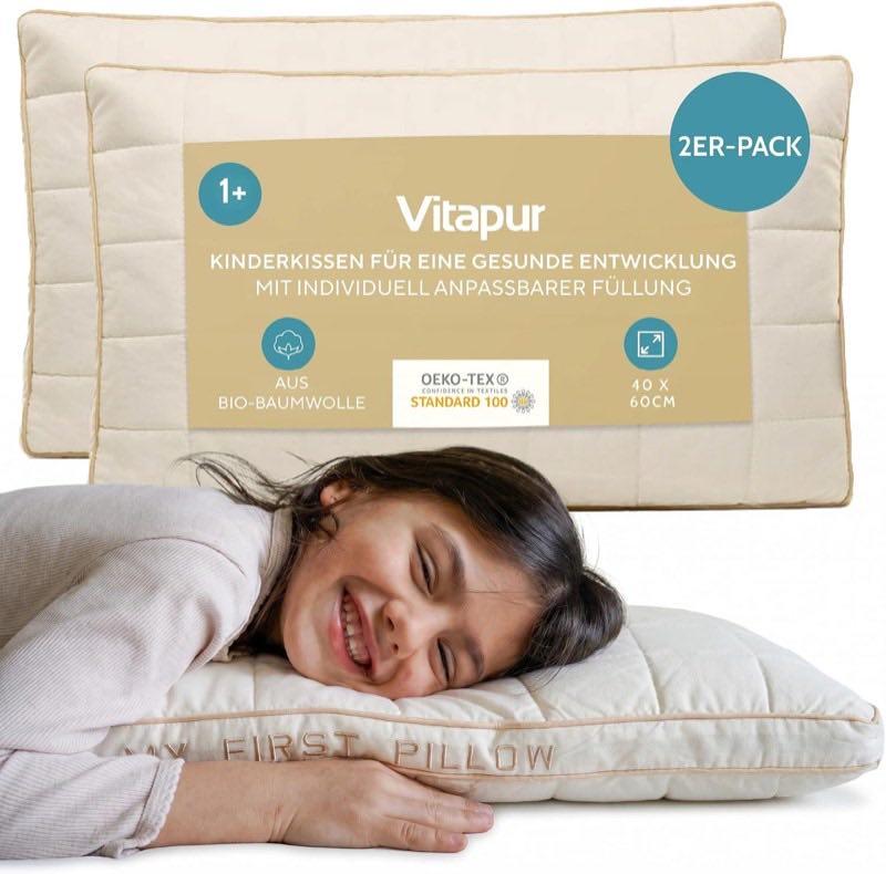 Vitapur My First Pillow 2er-Set 40x60