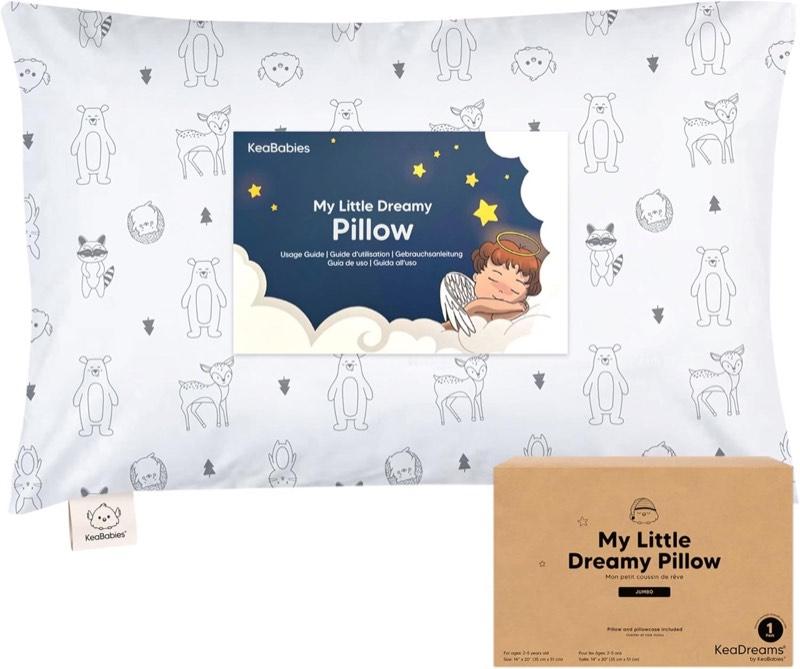 KeaBabies Kinderkissen 51x35 mit Bezug
